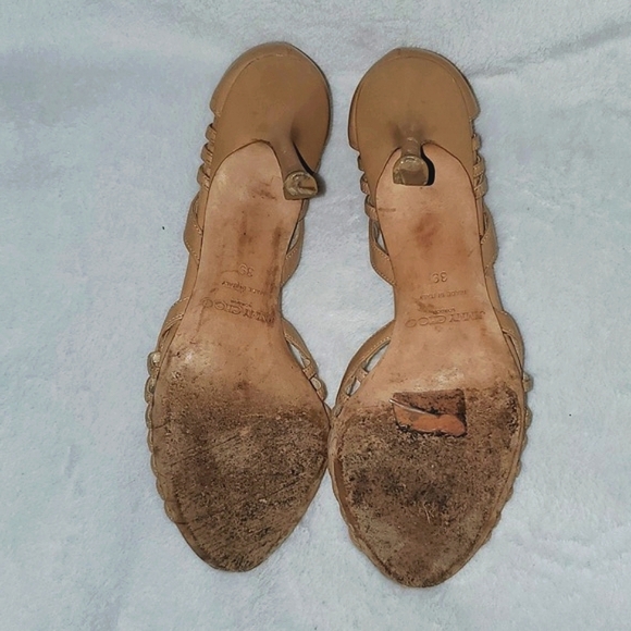 Jimmy Choo Peep Toe Sandals Size 39 - Picture 3 of 14